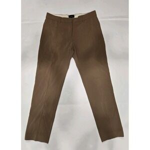 Aritzia Babaton‎ Women's Dress Work Pants Brown Size 4 Fabric Made in Japan...